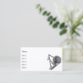 Carte De Visite Alien gris, la vérité est là (Debout devant)