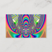 CARTE DE VISITE ALIEN OEIL FRAYANT (Devant)