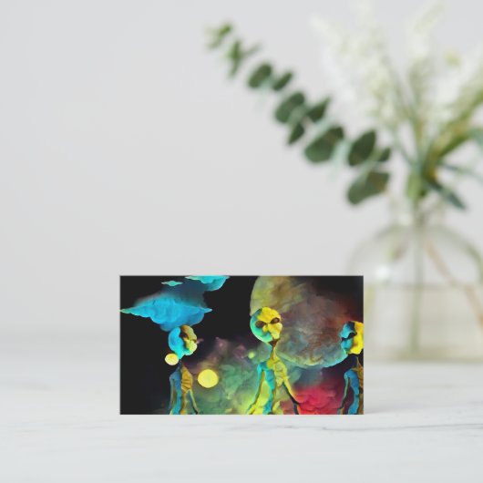 Carte De Visite Aliens (Debout devant)