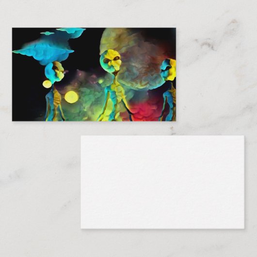 Carte De Visite Aliens (Devant / Derrière)