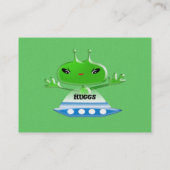 Carte De Visite Aliens Huggs (Dos)