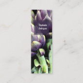 Carte de visite alimentaire Mini Portrait (Devant)