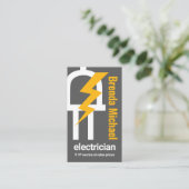 Carte De Visite Alimentation des puissances de charge électrique (Debout devant)