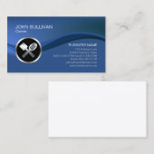 Carte De Visite Alimentation du traiteur Chrome Spatula Icon (Devant / Derrière)