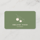 Carte De Visite Alimentation écologique moderne (Devant)