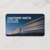 Carte De Visite Alimentation électrique (Devant)