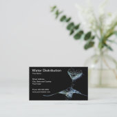 Carte De Visite alimentation en eau (Debout devant)