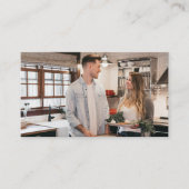 Carte De Visite Alimentation Influenceur Blogger Contenu Créateur  (Devant)