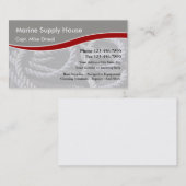 Carte De Visite Alimentation nautique (Devant / Derrière)