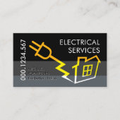 Carte De Visite Alimentation Puits de foudre - Accueil (Devant)