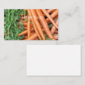Carte De Visite Aliments biologiques (Devant / Derrière)