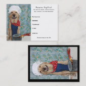 Carte De Visite Aliments pour chiens de la meilleure qualité (Devant / Derrière)