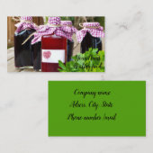 Carte De Visite Aliments sains (Devant / Derrière)