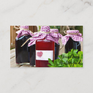 Carte De Visite Aliments sains