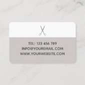 Carte de visite Alison Seamstress (Dos)