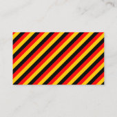 Carte de visite allemand d'instructeur (Dos)