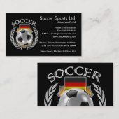 Carte De Visite Allemand Soccer 2016 (Devant / Derrière)