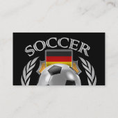 Carte De Visite Allemand Soccer 2016 (Dos)