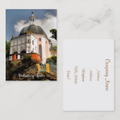 CARTE DE VISITE ALLES DU VILLAGE ITALIEN (Devant / Derrière)