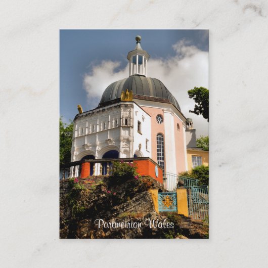 CARTE DE VISITE ALLES DU VILLAGE ITALIEN (Devant)