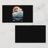 Carte De Visite Allez Camping, Go Camp (Devant / Derrière)