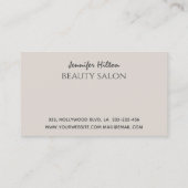 Carte De Visite Allier éclat cils de maquillage yeux (Dos)