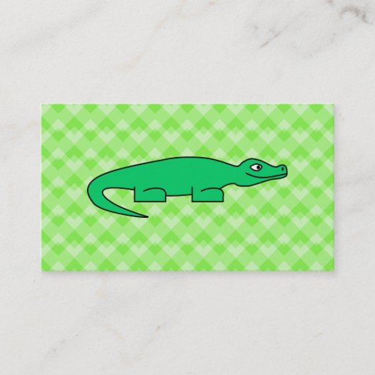 Carte De Visite Alligator (Devant)