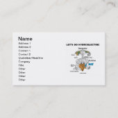 Carte De Visite Allons-y Hydroélectrique (Générateur de turbines) (Devant)