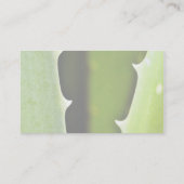 Carte De Visite Aloès Vera (Dos)