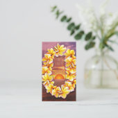 Carte De Visite Aloha Lei  (Debout devant)