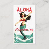 Carte De Visite Aloha Mermaid Thunder_Thunder_Cove (Devant)