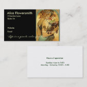 Carte De Visite Alphonse Mucha Peinture (Devant / Derrière)