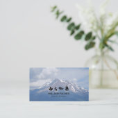 Carte De Visite Alpiniste (Debout devant)