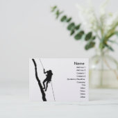 Carte de visite alpiniste (Debout devant)