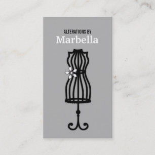 Carte De Visite Altération, Vêtements, Cuisine, Vintage De Fauteui