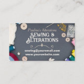 Carte De Visite Altérations de couture Services Mer-stress (Devant)
