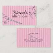 Carte De Visite Altérations, Réparation, Stress maritime, Sur mesu (Devant / Derrière)