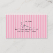 Carte De Visite Altérations, Réparation, Stress maritime, Sur mesu (Dos)