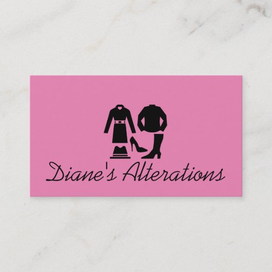 Carte De Visite Altérations, Réparation, Stress maritime, Sur mesu (Devant)