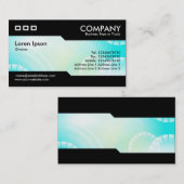 Carte De Visite Alternatif - Abstrait 02 (Devant / Derrière)
