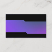 Carte De Visite Alternatif - Gradients doux (Dos)