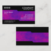 Carte De Visite Alternatif - Texture Ciel Alien (Devant / Derrière)