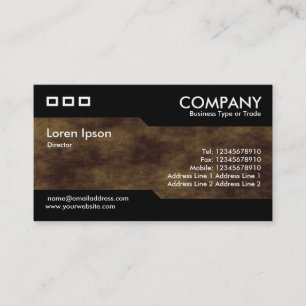 Carte De Visite Alternatif - Texture terrestre planétaire