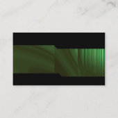 Carte De Visite Alternatif - Texture verte de bouteille (Dos)