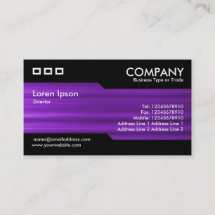 Carte De Visite Alternatif - Texture violette broyée