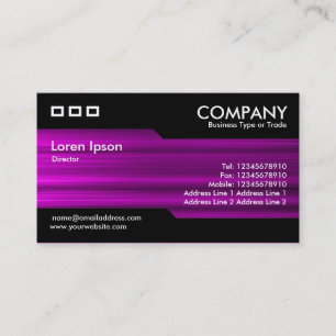 Carte De Visite Alterné - Texture Magenta Brosse