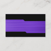 Carte De Visite Alterné - Texture Violet Brosse (Dos)
