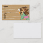 Carte De Visite Amant de café (Devant / Derrière)