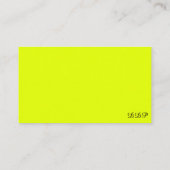 Carte De Visite Amant de caniche (Dos)