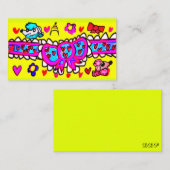 Carte De Visite Amant de caniche (Devant / Derrière)